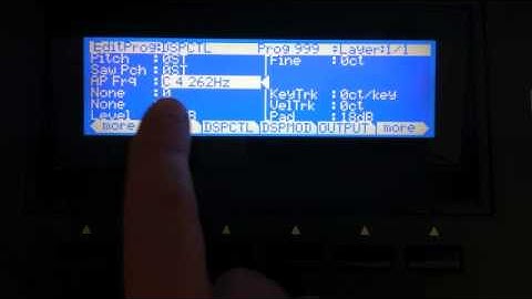 Kurzweil PC3: DSP Modifier Overview Part 1