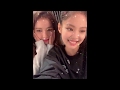 190613 Jennie and Jisoo jamming to Somi’s ‘Birthday’