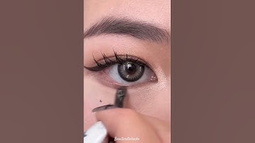 Douyin big eyes mistakes 😪 Detail Tutorial #koreaneyes #youtubeshorts #shortsfeed2024