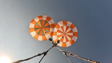 India tests main parachutes for Gaganyaan Crew Module