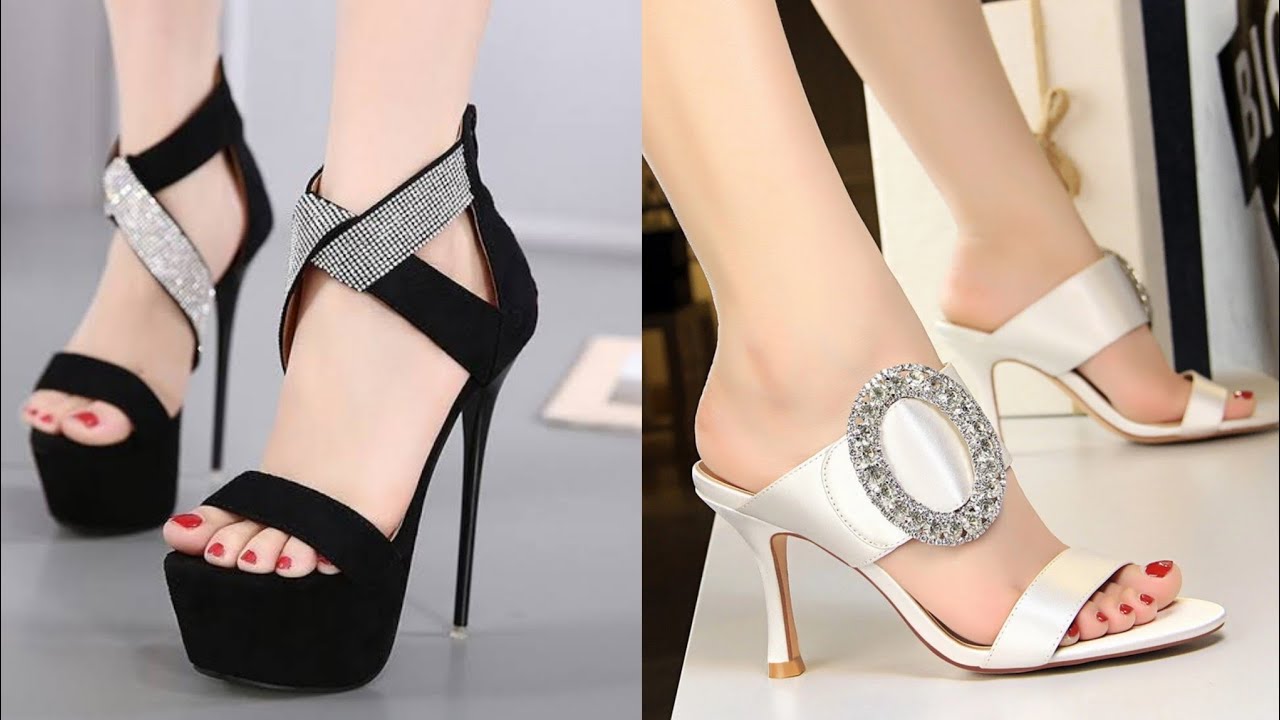 15+ Ladies high heels Decent Sandals Designs And Best Collection - YouTube