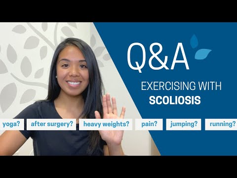 Exercising With Scoliosis - Answering YOUR Scoliosis Questions w Physio Andrea