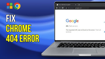 404 Error Page Not Found - 5 Fix Google Chrome (2024)