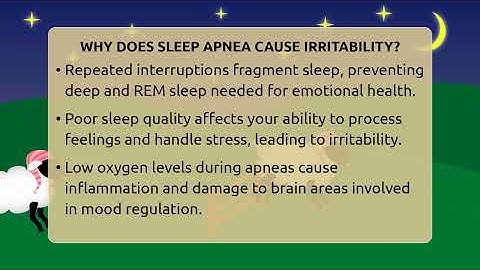 Why Does Sleep Apnea Cause Irritability? - Sleep Apnea Support Network