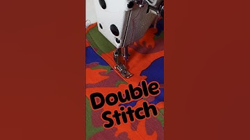 Double Stitch Sewing Hack for Beginners! #diyfashion #sewinghacks