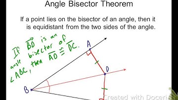 5.3 angle bisector theorem