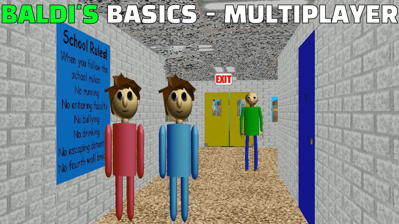 BALDI'S BASICS MULTIPLAYER!! (just a prototype) 