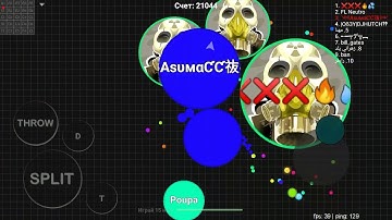 Blob.io first gameplay (agar.io mobile)🔥✨