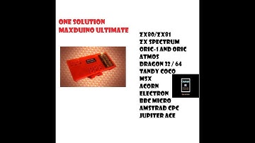 The Ultimate Maxduino for 8 bit micro