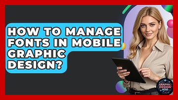 How To Manage Fonts In Mobile Graphic Design? - Graphic Design Nerd