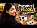 I tried Ecommerce Business from Phone for 24 Hours (DON'T START) | Low Investment Ecommerce
