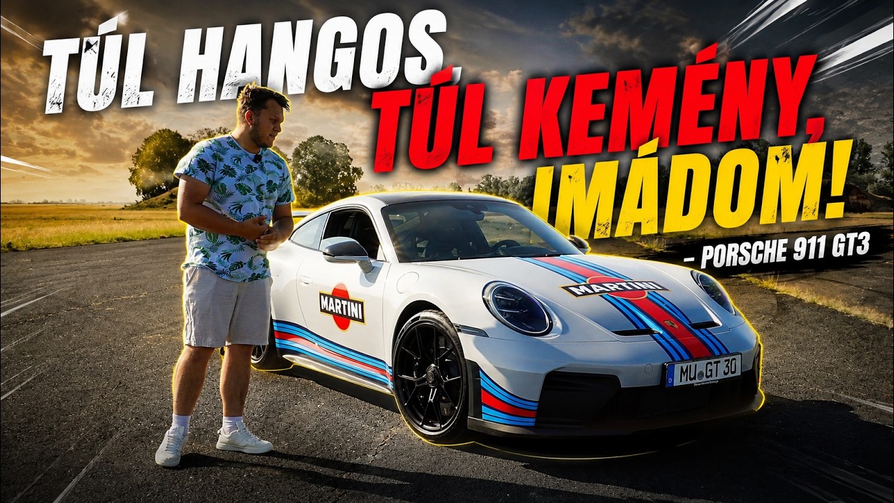 Túl hangos, túl kemény, imádom! | Porsche 911 (922.2) GT3