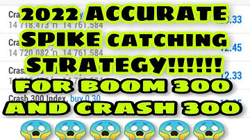 BEST STRATEGY TO CATCH SPIKES ON BOOM 300 AND CRASH 300 😱😱😱😱😱😱