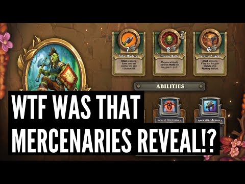 Mercenaries REVEALED! WTF is this mode and what is happening to Hearthstone!? (Warning: Rant)