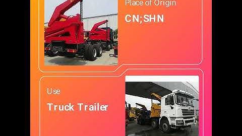 Make Container Double Stack Container Side Loader Trailer 37T Container Loading Trailer for Sale