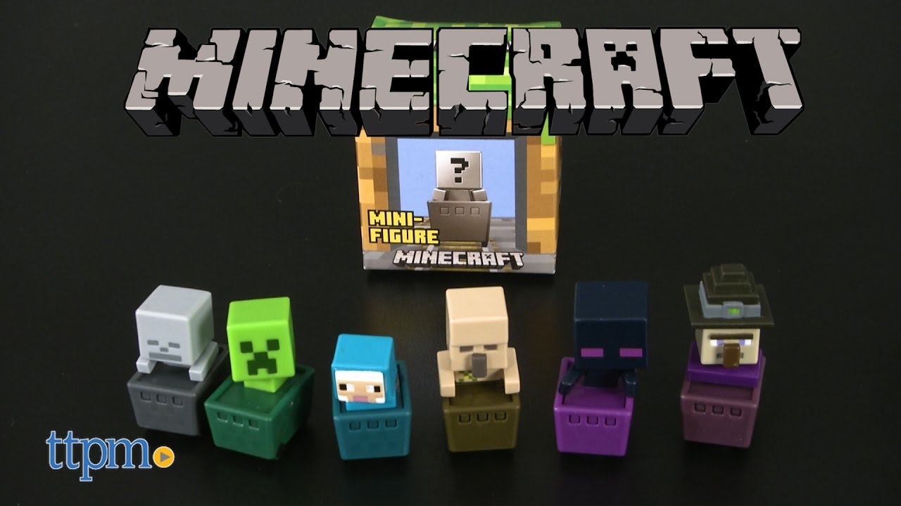 Minecraft Chest Series 3 STEVE IN IRON ARMOR Mystery Figure New 2017