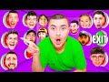 100 boutons mystres de youtubeur mais un seul te sauvera dans la vraie vie 