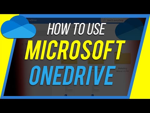 How to Use Microsoft OneDrive