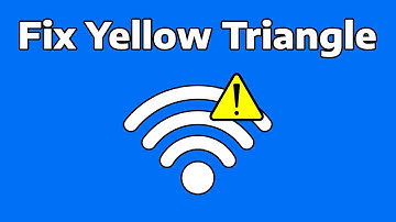 How To Fix Yellow Triangle on the Internet Connection in Windows