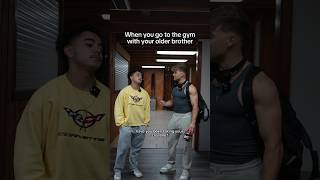 Big Bro always going to have your back 😂🤝 #fitness #gym #viral #skits #youtubeshorts #youtubeviral