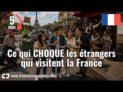 Ce qui choque les étrangers qui viennent en France - 5 minutes de français