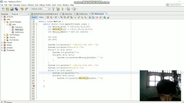 Coding Java Matriks Ordo 3 x 2