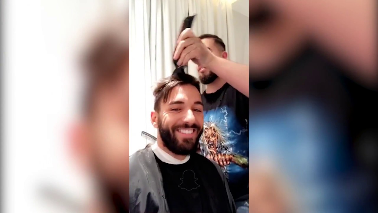 THOMAS VERGARA SE RASE LA TÊTE