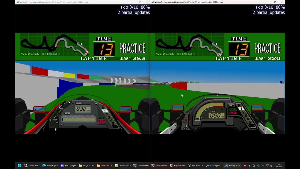 MAME - C139 emulation W.I.P. - Winning Run Suzuka Grand Prix link