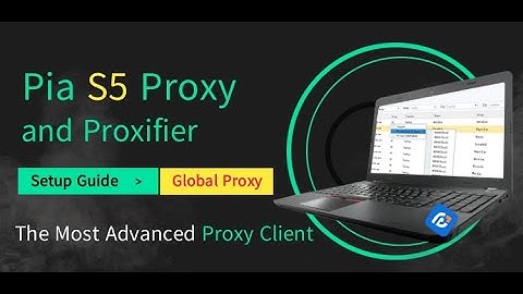 Pia S5 configuration state-of-the-art proxy client Proxifier usage guide #ips #proxy #pia #browser