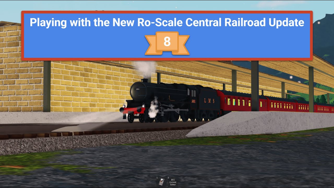 Playing with the New Ro Scale Central Railroad Update 8