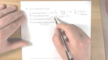 Pearson 2017 GCSE Mathematics Specimen Paper 1F Q18