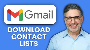NEW! How to Download Gmail Contact List (2025) 📥 | Export & Manage Your Email Contacts
