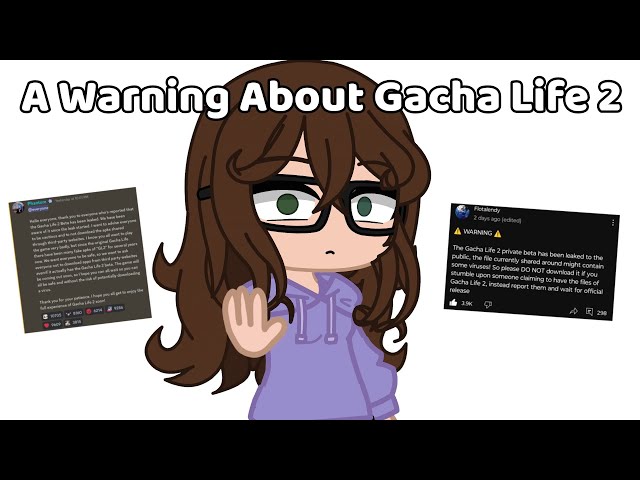 ⚠️warning ⚠️ just because you wanted gacha life 2 to be