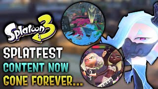 This Splatfest Content Is Now GONE Forever - Splatoon 3
A lot of Splatfest Content is now missing from Splatoon 3 and it appears like it could be gone forever. Lets take a look.
► Join this channel to get access to perks:
https://www.youtube.com/@SplatBen/join
► Watch Next
Side Order Tips Youll Wish You Knew Sooner - https://youtu.be/IA3OBtVicxc
How to Earn More Prlz - https://youtu.be/ObtYOb5L2YY
How to Unlock Side Order Rewards - https://youtu.be/FnS-WSSbEh8
8 Things To Do Every Day - https://youtu.be/cAUEQ-aefE8
► Connect
ACNH Channel - https://www.youtube.com/crossingchannel
TikTok - https://www.tiktok.com/@crossingchannel
Instagram - https://www.instagram.com/crossingchannel/
► Business Email
ben@crossingchannel.com
► Credits
Character Art:
https://www.instagram.com/teopyon/
#splatoon3 #splatoon #nintendo This Splatfest Content Is Now GONE Forever - Splatoon 3