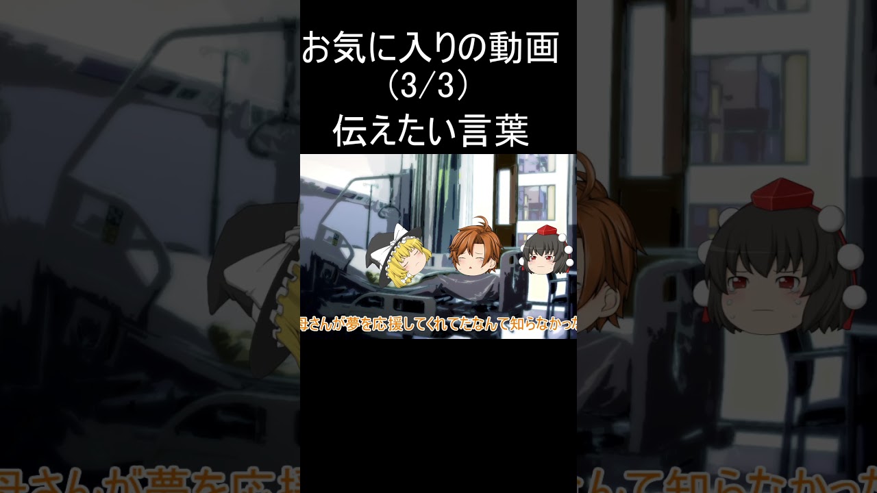 お気に入りの動画（3/3)伝えたい言葉3