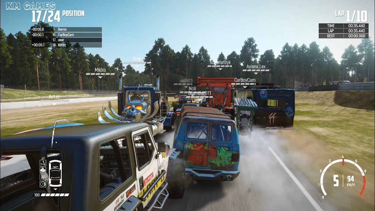 Wreckfest (16) Gameplay (PC) - YouTube