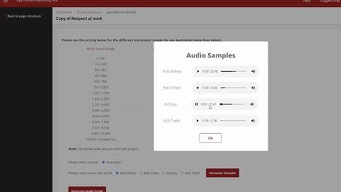 App-eLearn Upgrade – How to add voiceover to your course in App-eLearn