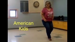 American Kids Line Dance Demo # 55 - Krysamcin191 Line Dancing