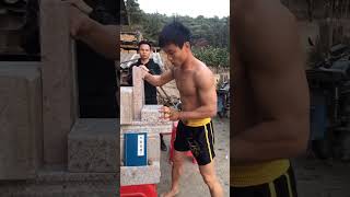 The Rural Kung Fu Boy's Punch Weighed 693 Kilograms!#Shorts