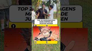 TOP 20 PERSONAGENS MAIS FORTES DE JUJUTSU KAISEN | EP 8