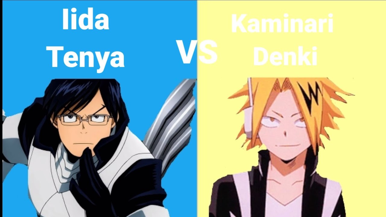 Iida VS Kaminari / Adventures In Babysitting Rap Battle / MHA Texts