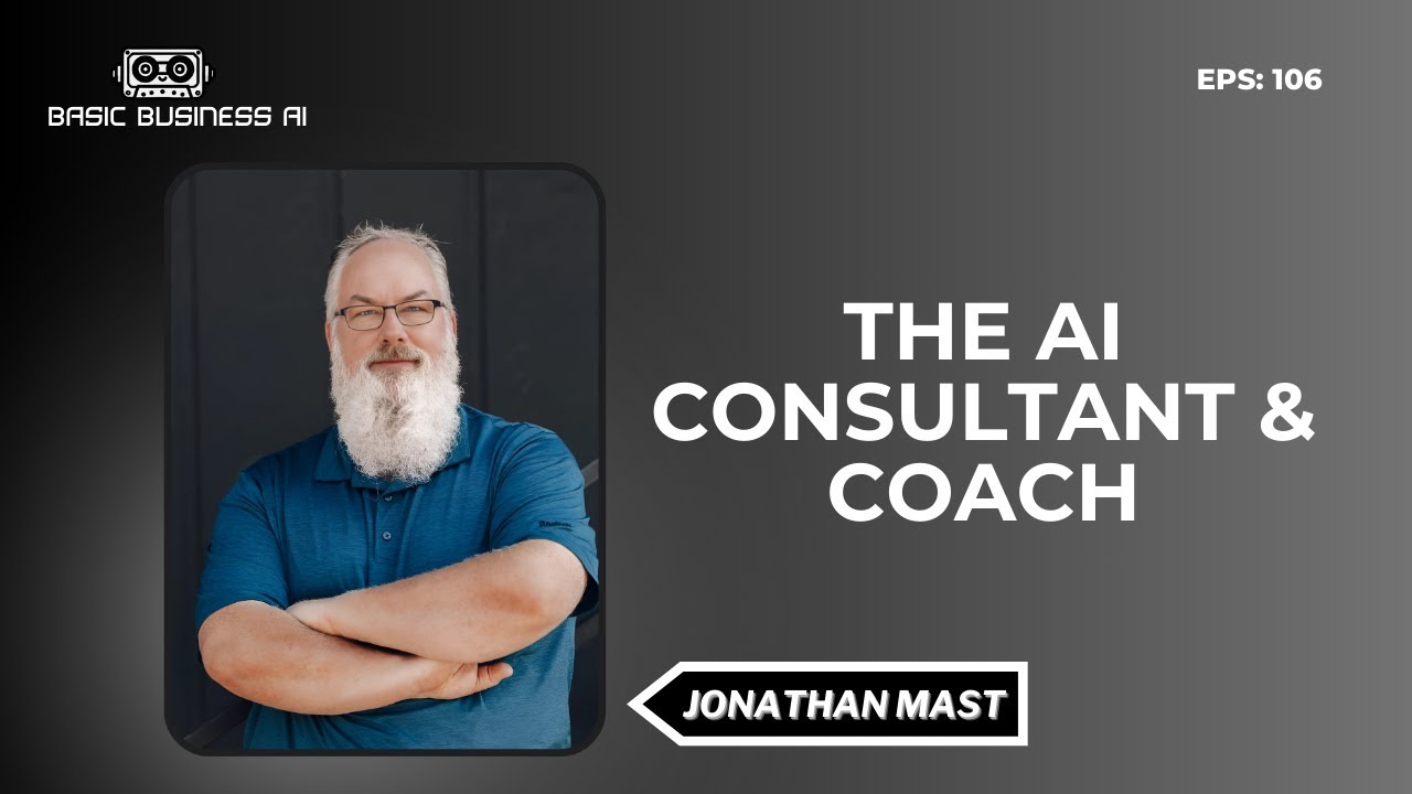 The AI Consultant & Coach, Jonathan Mast - YouTube