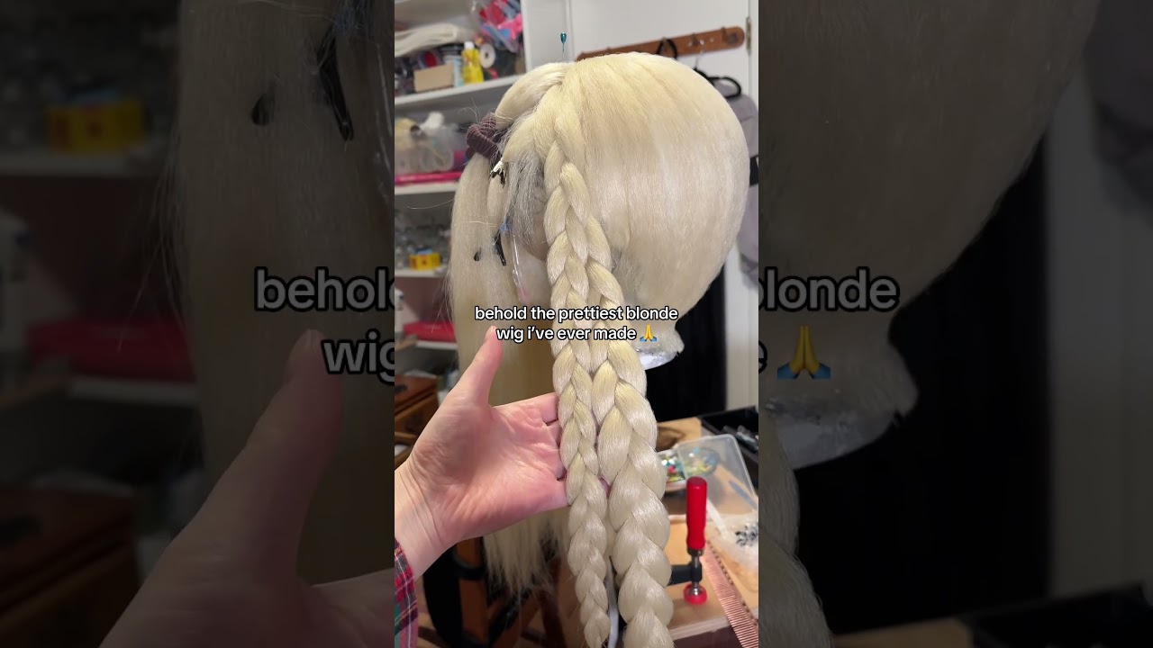 luluci in the anime is GORGEOUS #luluci #knightsmoralis #witchhatatelier #helmetwig #wigstyling