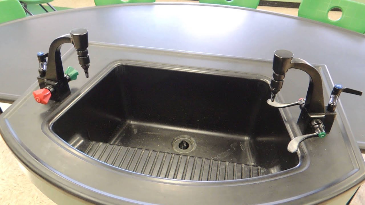 Science Lab Renovation Featuring Axis Student Lab Table - YouTube