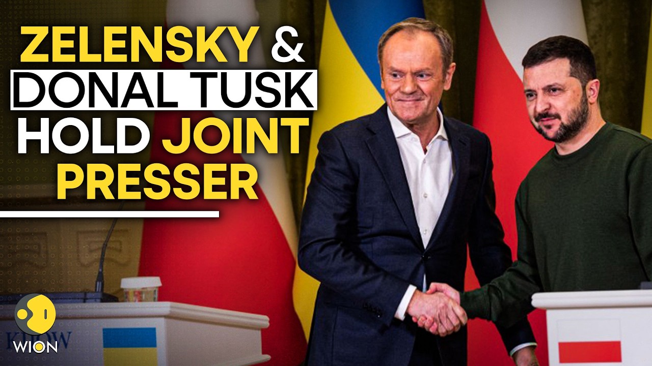 LIVE: Ukrainian President Zelensky And Poland’s Donald Tusk Open Warsaw ...
