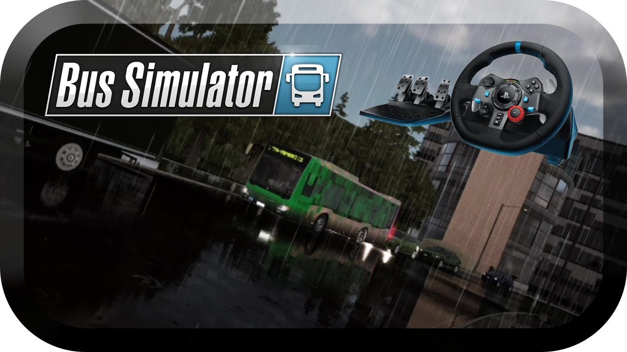 Bus Simulator 04 Logitech G29 Lenkrad Test *PS4/HD/60FPS/DE* YouTube