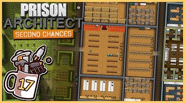 New Library & Mail Room | Prison Architect - Second Chances #17 - Let