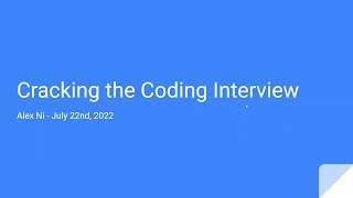 Cracking The Coding Interview