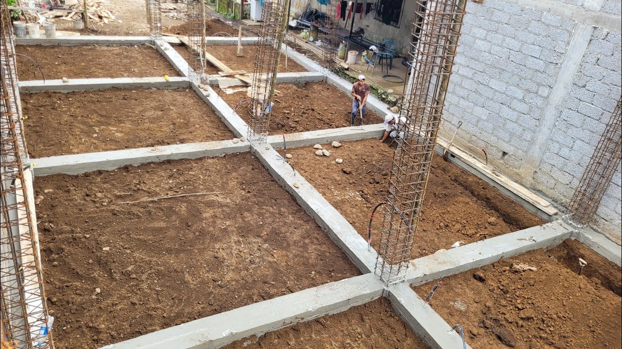 Viga de cimentacion o de arrastre sismo resistente. Casa 8x25 m2.