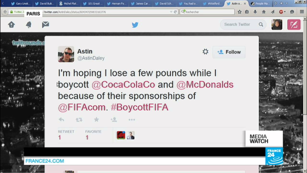 Sepp Blatter strikes back